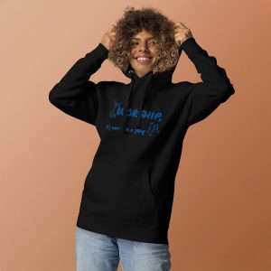 More Than a Song Hoodie - Blue