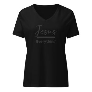 Jesus Over Everything V-Neck Tee